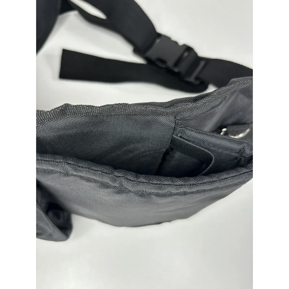 Vintage Sport Works Waist Bag Fanny Pack Black Cup Holder